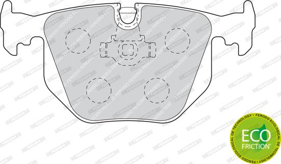 Ferodo FDB1483 - Bremžu uzliku kompl., Disku bremzes www.autospares.lv