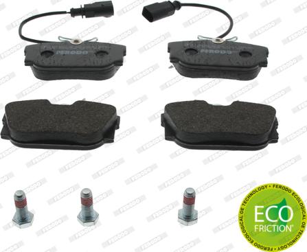 Ferodo FDB1482 - Brake Pad Set, disc brake www.autospares.lv