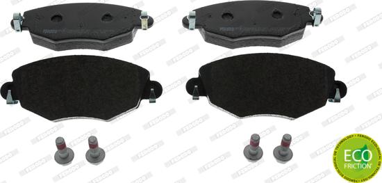 Ferodo FDB1425 - Brake Pad Set, disc brake www.autospares.lv