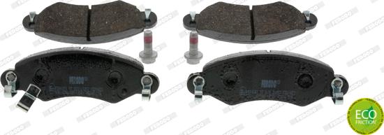 Ferodo FDB1423 - Brake Pad Set, disc brake www.autospares.lv