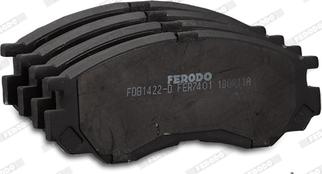 Ferodo FDB1422-D - Bremžu uzliku kompl., Disku bremzes www.autospares.lv