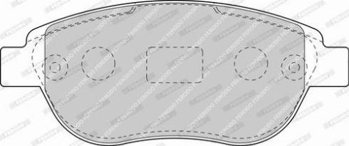 Ferodo FDB1476-OES - Brake Pad Set, disc brake www.autospares.lv