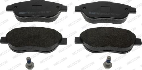 Ferodo FDB1476 - Brake Pad Set, disc brake www.autospares.lv