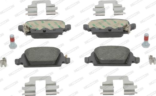 Ferodo FDB1472 - Brake Pad Set, disc brake www.autospares.lv