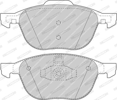 Ferodo FDB1594-D - Тормозные колодки, дисковые, комплект www.autospares.lv