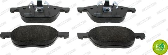 Ferodo FDB1594 - Brake Pad Set, disc brake www.autospares.lv