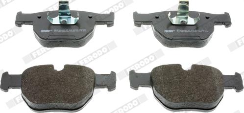 Ferodo FDB1597 - Brake Pad Set, disc brake www.autospares.lv