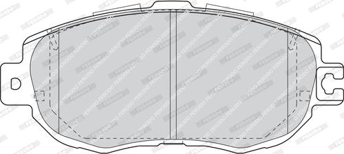 Ferodo FDB1558 - Brake Pad Set, disc brake www.autospares.lv