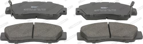 Ferodo FDB1505 - Brake Pad Set, disc brake www.autospares.lv