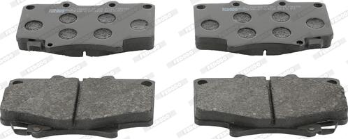 Ferodo FDB1502 - Brake Pad Set, disc brake www.autospares.lv