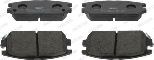 Ferodo FDB1507 - Brake Pad Set, disc brake www.autospares.lv