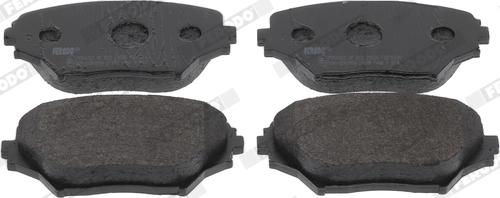 Ferodo FDB1514W - Brake Pad Set, disc brake www.autospares.lv