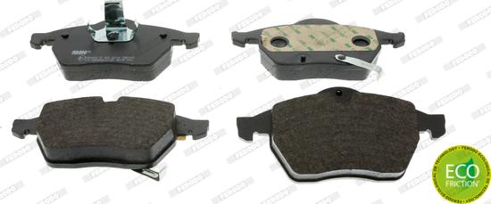 Ferodo FDB1535 - Brake Pad Set, disc brake www.autospares.lv