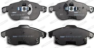 Ferodo FDB1520 - Brake Pad Set, disc brake www.autospares.lv