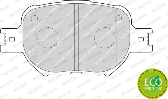 Ferodo FDB1528 - Bremžu uzliku kompl., Disku bremzes www.autospares.lv