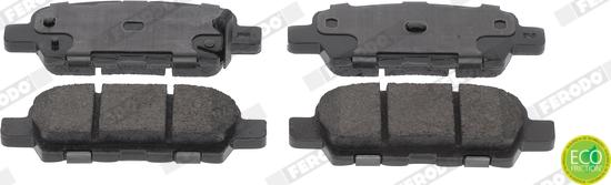 Ferodo FDB1693 - Brake Pad Set, disc brake www.autospares.lv