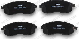 Ferodo FDB1692-D - Bremžu uzliku kompl., Disku bremzes www.autospares.lv