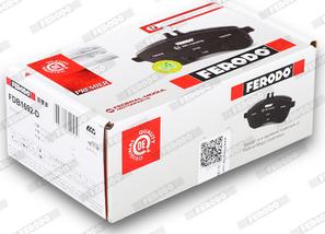 Ferodo FDB1692-D - Bremžu uzliku kompl., Disku bremzes www.autospares.lv