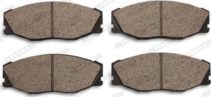 Ferodo FDB169-D - Brake Pad Set, disc brake www.autospares.lv