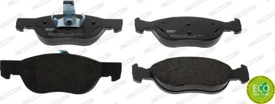 Ferodo FDB1651 - Brake Pad Set, disc brake www.autospares.lv