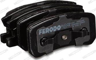 Ferodo FDB1604 - Bremžu uzliku kompl., Disku bremzes www.autospares.lv