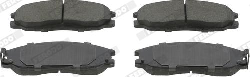 Ferodo FDB1605 - Тормозные колодки, дисковые, комплект www.autospares.lv