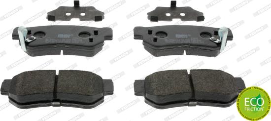 Ferodo FDB1606 - Brake Pad Set, disc brake www.autospares.lv