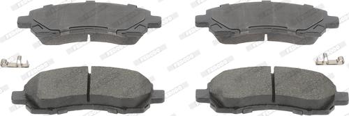 Ferodo FDB1612 - Brake Pad Set, disc brake www.autospares.lv