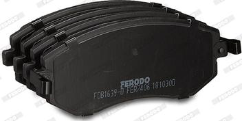 Ferodo FDB1639-D - Bremžu uzliku kompl., Disku bremzes www.autospares.lv