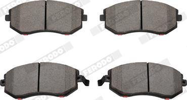 Ferodo FDB1639-S - Brake Pad Set, disc brake www.autospares.lv