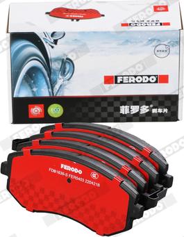 Ferodo FDB1639-S - Bremžu uzliku kompl., Disku bremzes www.autospares.lv