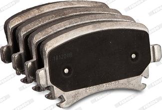 Ferodo FDB1636-C6-OES - Тормозные колодки, дисковые, комплект www.autospares.lv