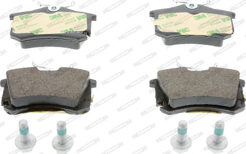 Ferodo FDB1637 - Brake Pad Set, disc brake www.autospares.lv