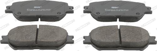 Ferodo FDB1620 - Brake Pad Set, disc brake www.autospares.lv