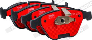 Ferodo FDB1628-S - Brake Pad Set, disc brake www.autospares.lv