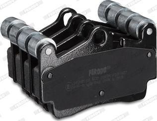 Ferodo FDB1627 - Тормозные колодки, дисковые, комплект www.autospares.lv