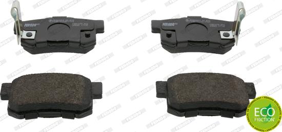 Ferodo FDB1679 - Brake Pad Set, disc brake www.autospares.lv