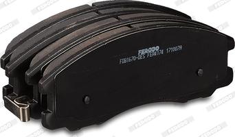 Ferodo FDB1670-OES - Bremžu uzliku kompl., Disku bremzes www.autospares.lv