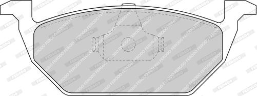 Ferodo FDB1094-D - Тормозные колодки, дисковые, комплект www.autospares.lv