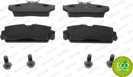 Ferodo FDB1096 - Brake Pad Set, disc brake www.autospares.lv