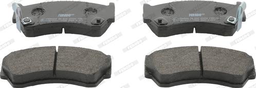 Ferodo FDB1091 - Brake Pad Set, disc brake www.autospares.lv