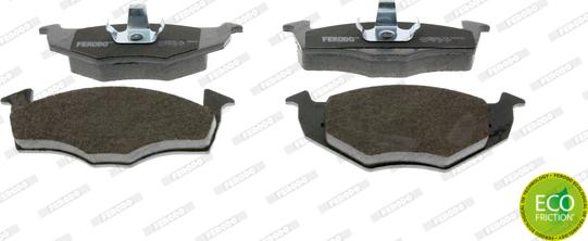 Ferodo FDB1054 - Brake Pad Set, disc brake www.autospares.lv