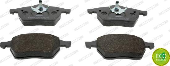 Ferodo FDB1055 - Brake Pad Set, disc brake www.autospares.lv