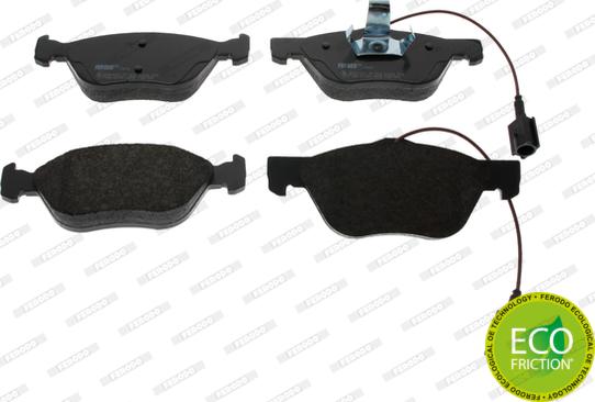 Ferodo FDB1052 - Brake Pad Set, disc brake www.autospares.lv