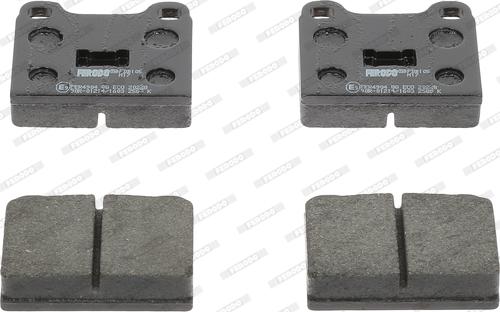 Ferodo FDB105 - Brake Pad Set, disc brake www.autospares.lv