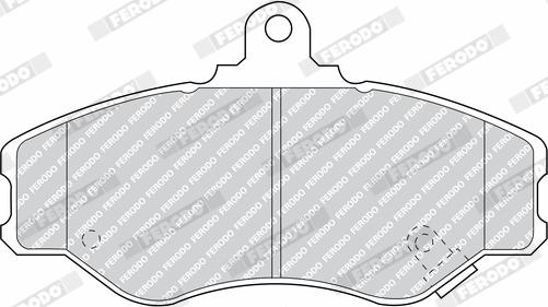 Ferodo FDB1014 - Bremžu uzliku kompl., Disku bremzes www.autospares.lv