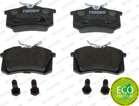 Ferodo FDB1083 - Brake Pad Set, disc brake www.autospares.lv