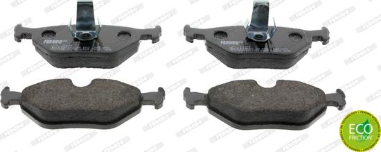 Ferodo FDB1075 - Brake Pad Set, disc brake www.autospares.lv