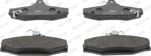 Ferodo FDB1157 - Brake Pad Set, disc brake www.autospares.lv