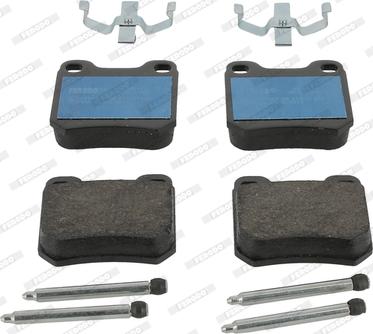 Ferodo FDB1117 - Brake Pad Set, disc brake www.autospares.lv